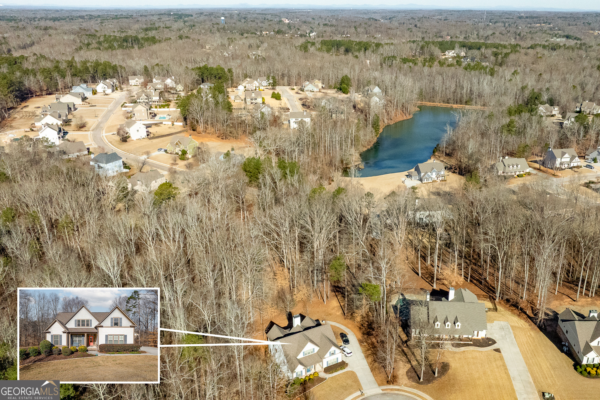 56 Creek Side Court Jefferson, GA 30549 - Photo 5 of 46 a view of lake view and mountain view