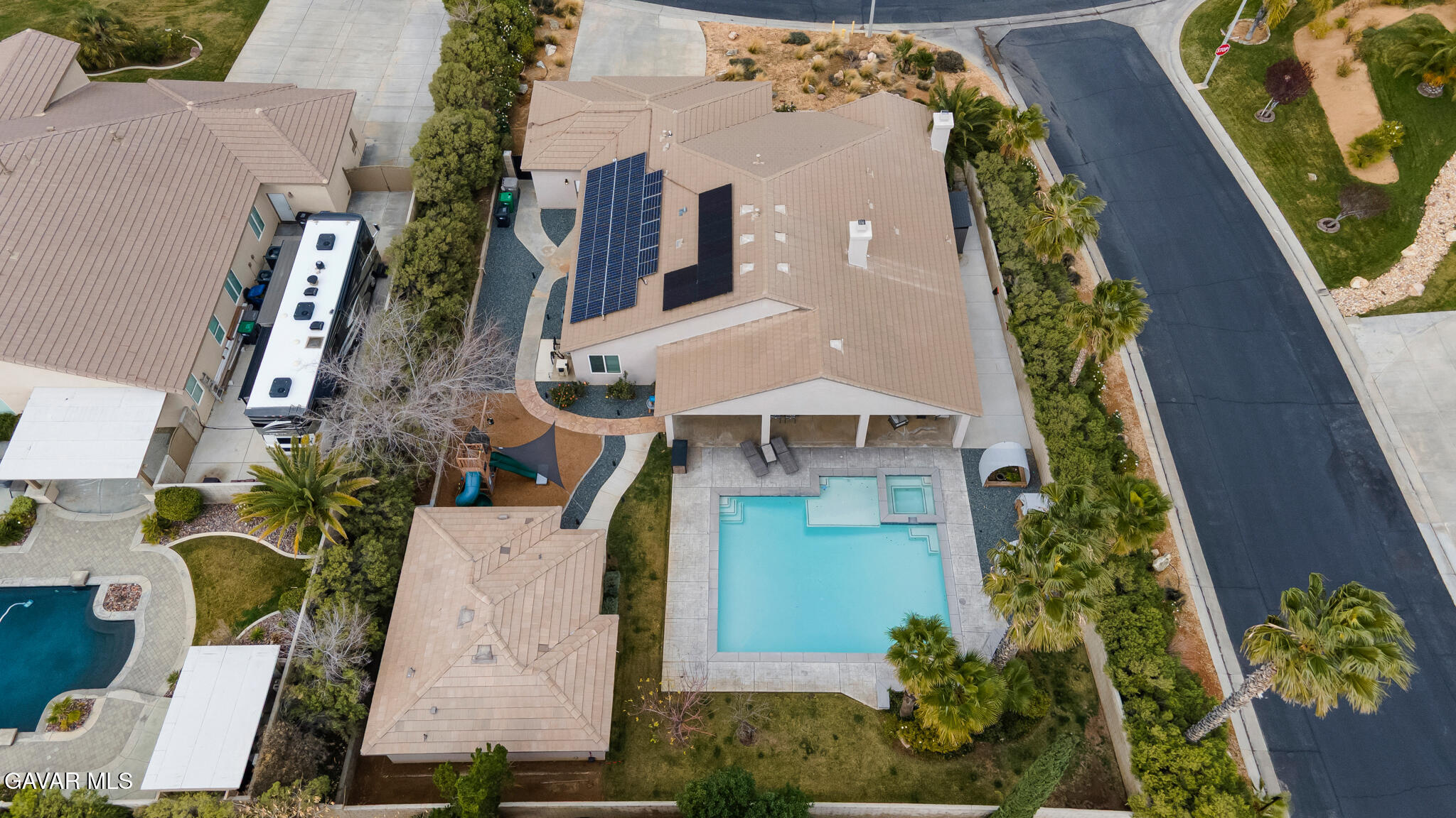 41632 Firenze Street Lancaster, CA 93536 - Photo 61 of 67 an aerial view of a house