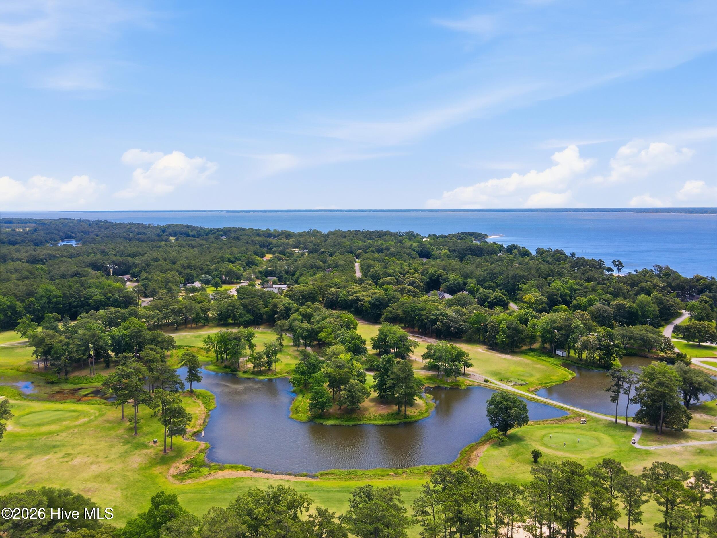 1129 Bennett Road, Unit 1B Minnesott Beach, NC 28510 - Photo 41 of 43 Aerial View