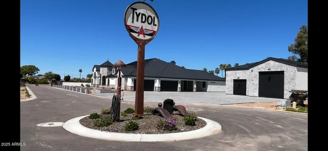 a view of a house with a sink