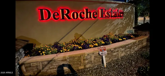 a view of a sign board