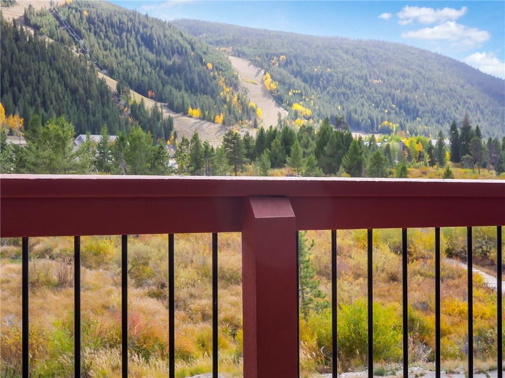 72 Oro Grande Road, Unit 212 Keystone, CO 80435 - Photo 9 of 21 a view of tall trees from a balcony