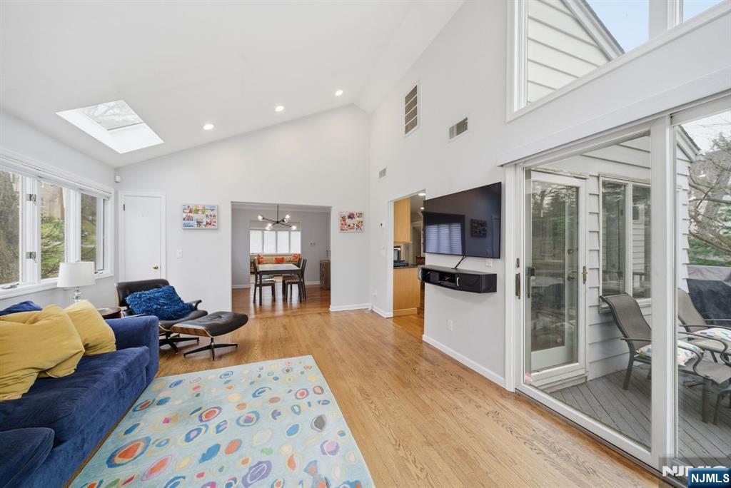 126 Sussex Road Tenafly, NJ 07670 - Photo 21 of 50 a living room with furniture and a wooden floor