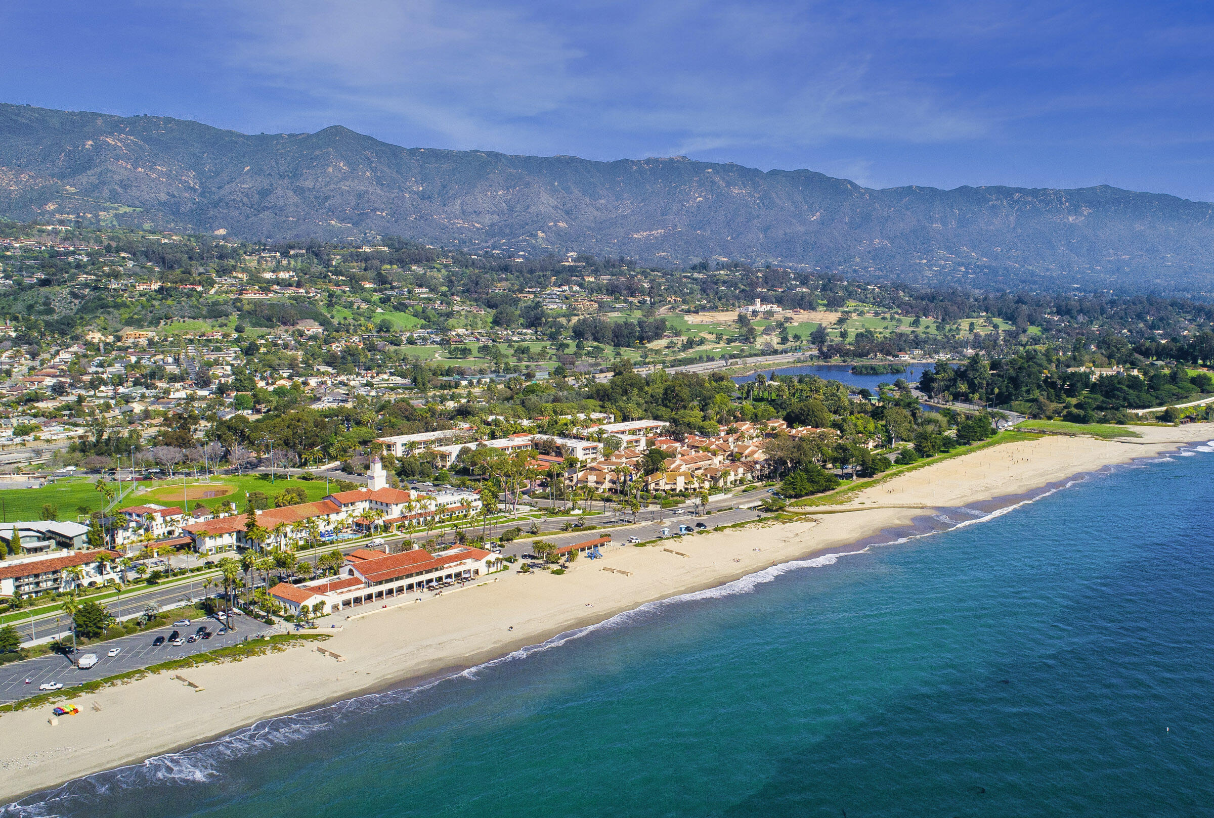 653 Verde Mar Drive, Unit E Santa Barbara, CA 93103 - Photo 23 of 23 a view of a city with mountains in the background
