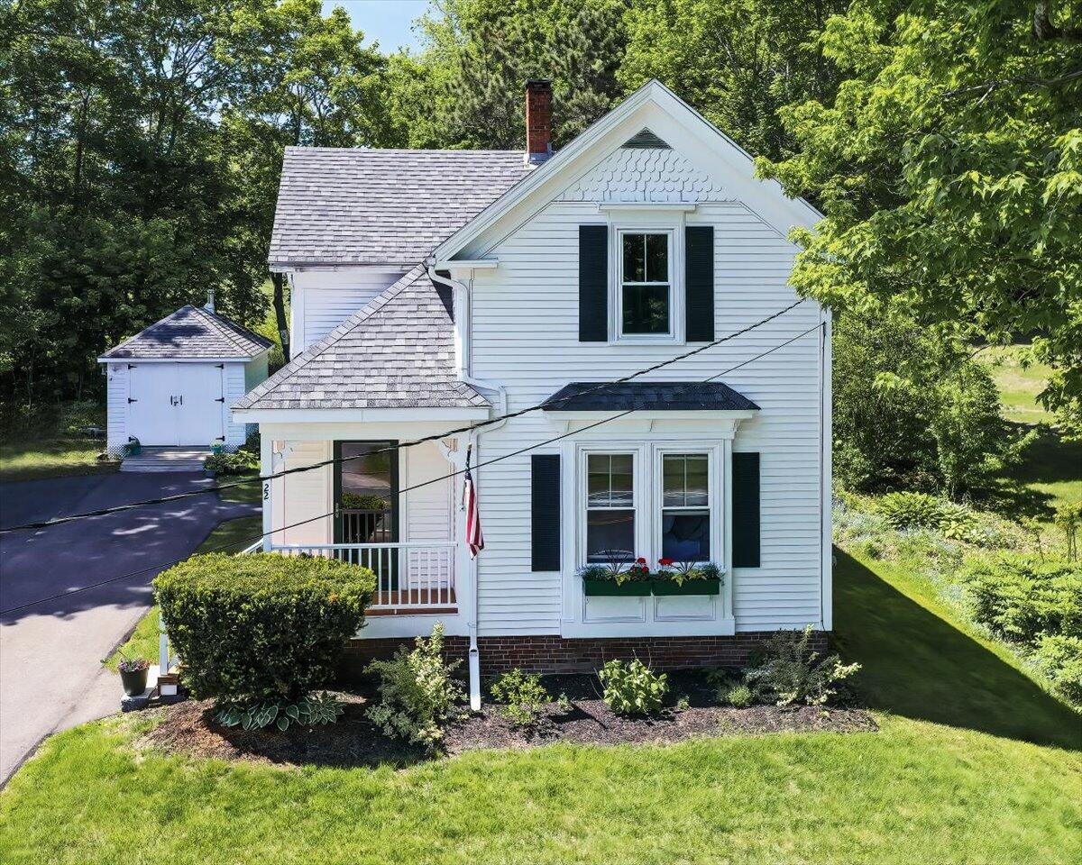 22 Mills Road Newcastle, ME 04553 - Photo 31 of 39 22-DJI_0115_0923Front Drone of Entrance
