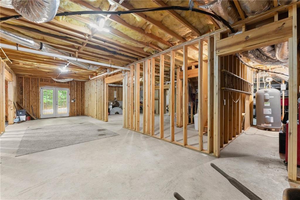 6643 Windvane Point Clermont, GA 30527 - Photo 56 of 88 a view of a room with wooden walls