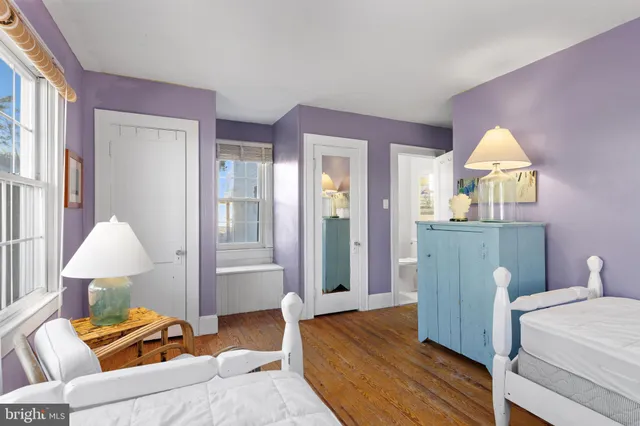 an aerial view of house with yard