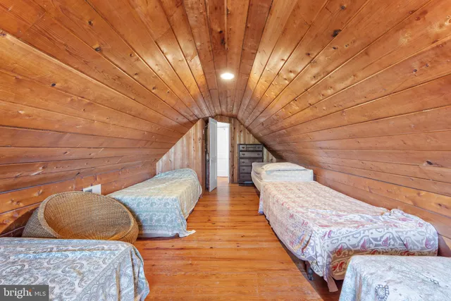 a view of a terrace with a garden