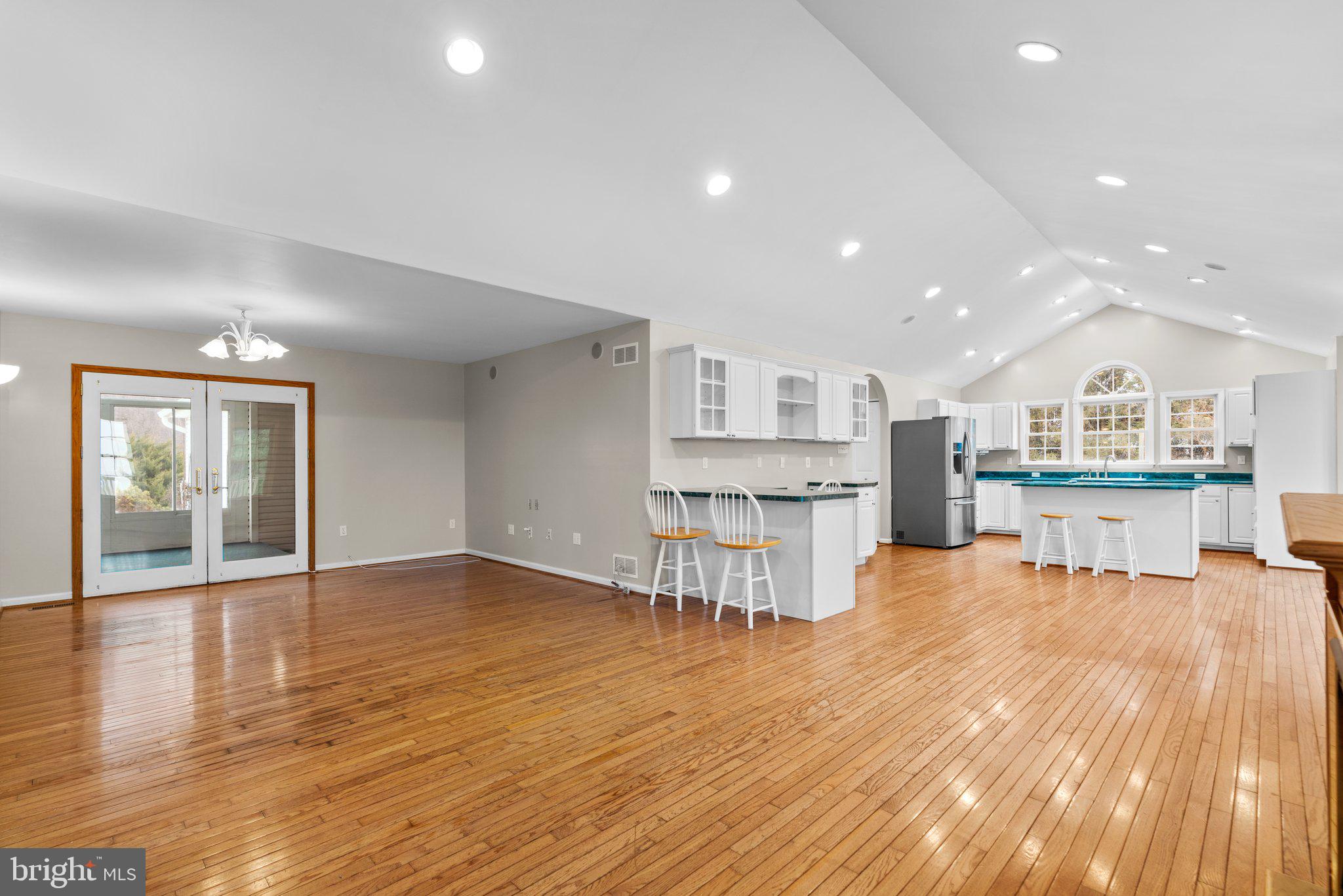 Wood Floors at Main Level
