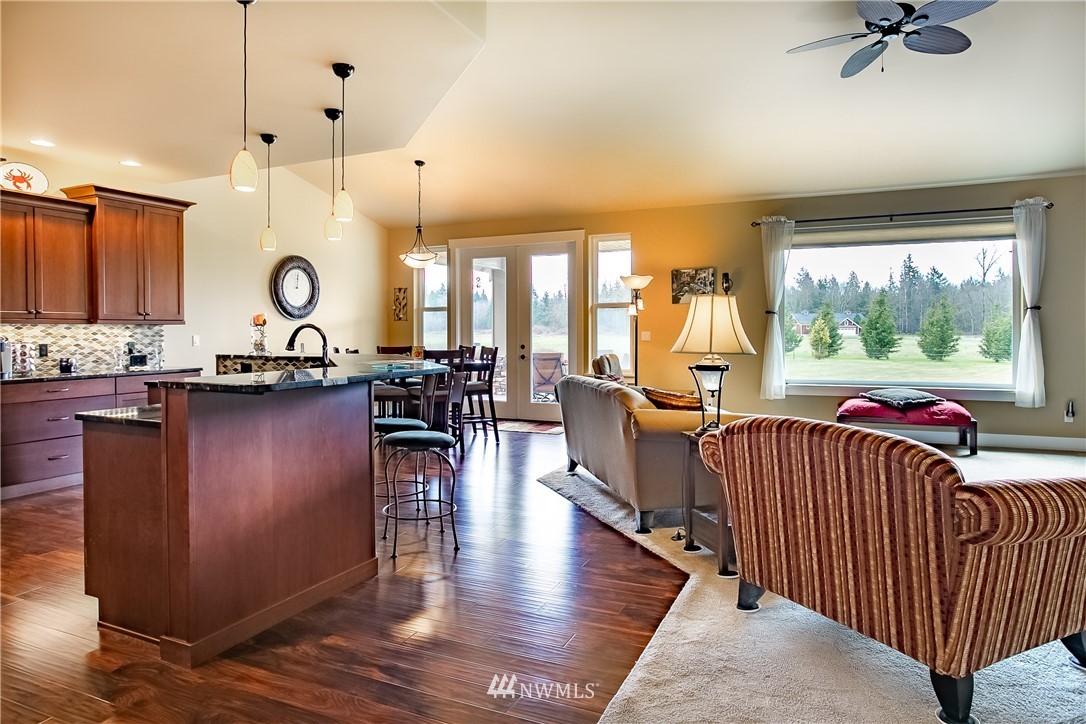 3191 McGee Road Custer, WA 98240 - Photo 4 of 27 a living room with furniture and a large window