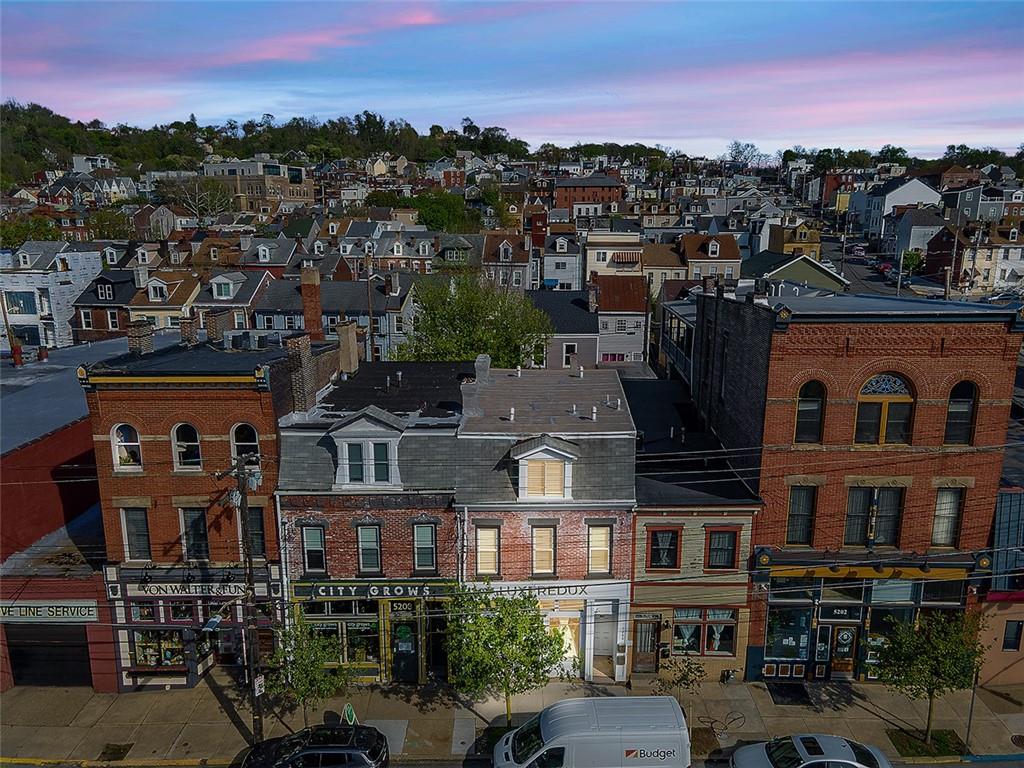 5206 Butler Street Pittsburgh, PA 15201 - Photo 1 of 24 a view of a city that has tall buildings