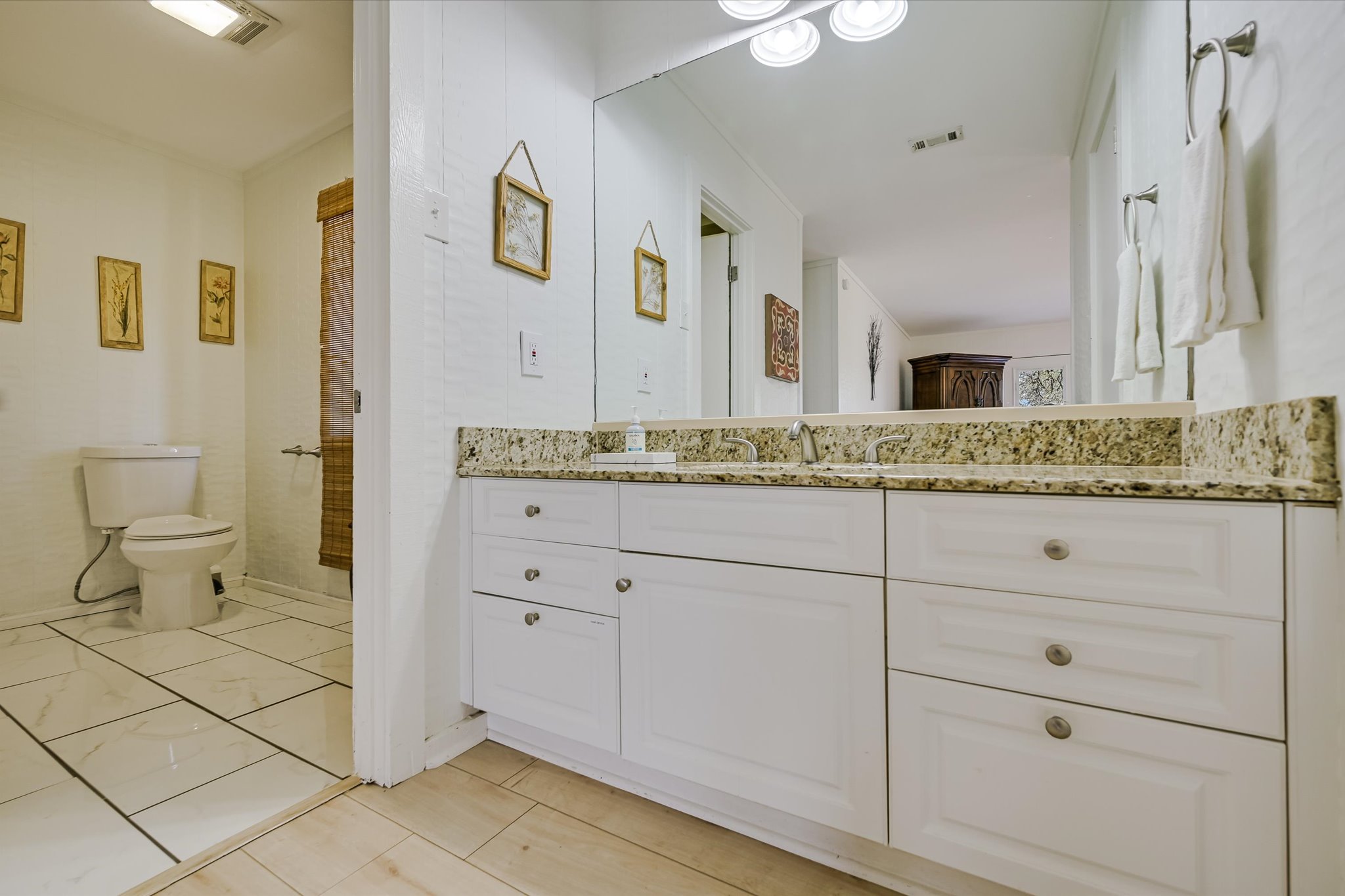 411 Whitetail Ridge Austin, TX 78737 - Photo 15 of 38 Full bathroom featuring vanity and toilet