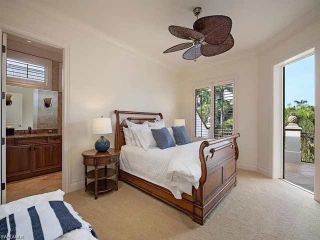 an aerial view of multiple houses