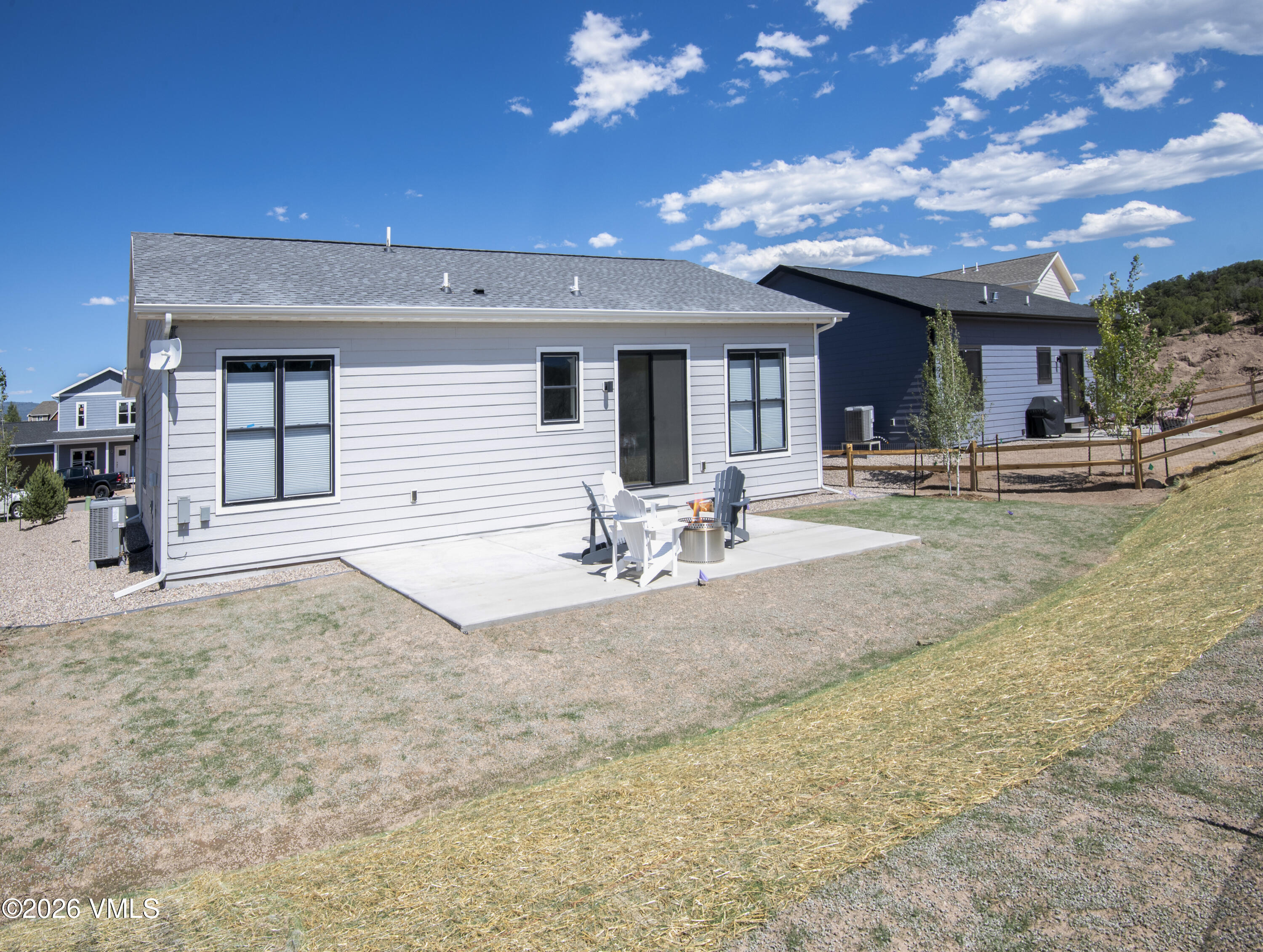 270 Blackhawk Road Gypsum, CO 81637 - Photo 21 of 27 a view of a house with swimming pool and sitting area