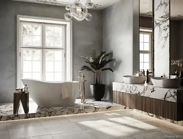 a kitchen with a stove top oven and cabinets