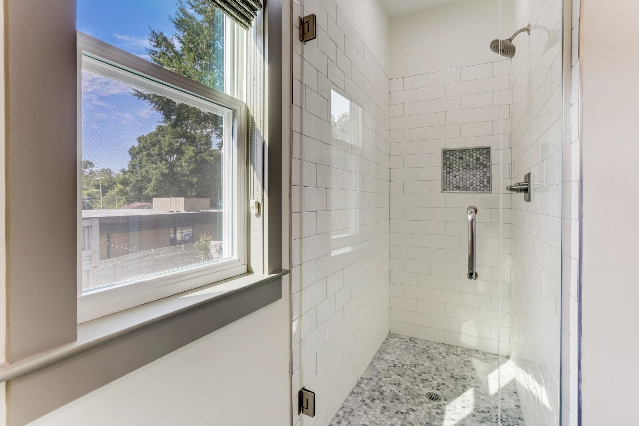 7 Hill Street Raleigh, NC 27610 - Photo 15 of 25 a bathroom with a shower