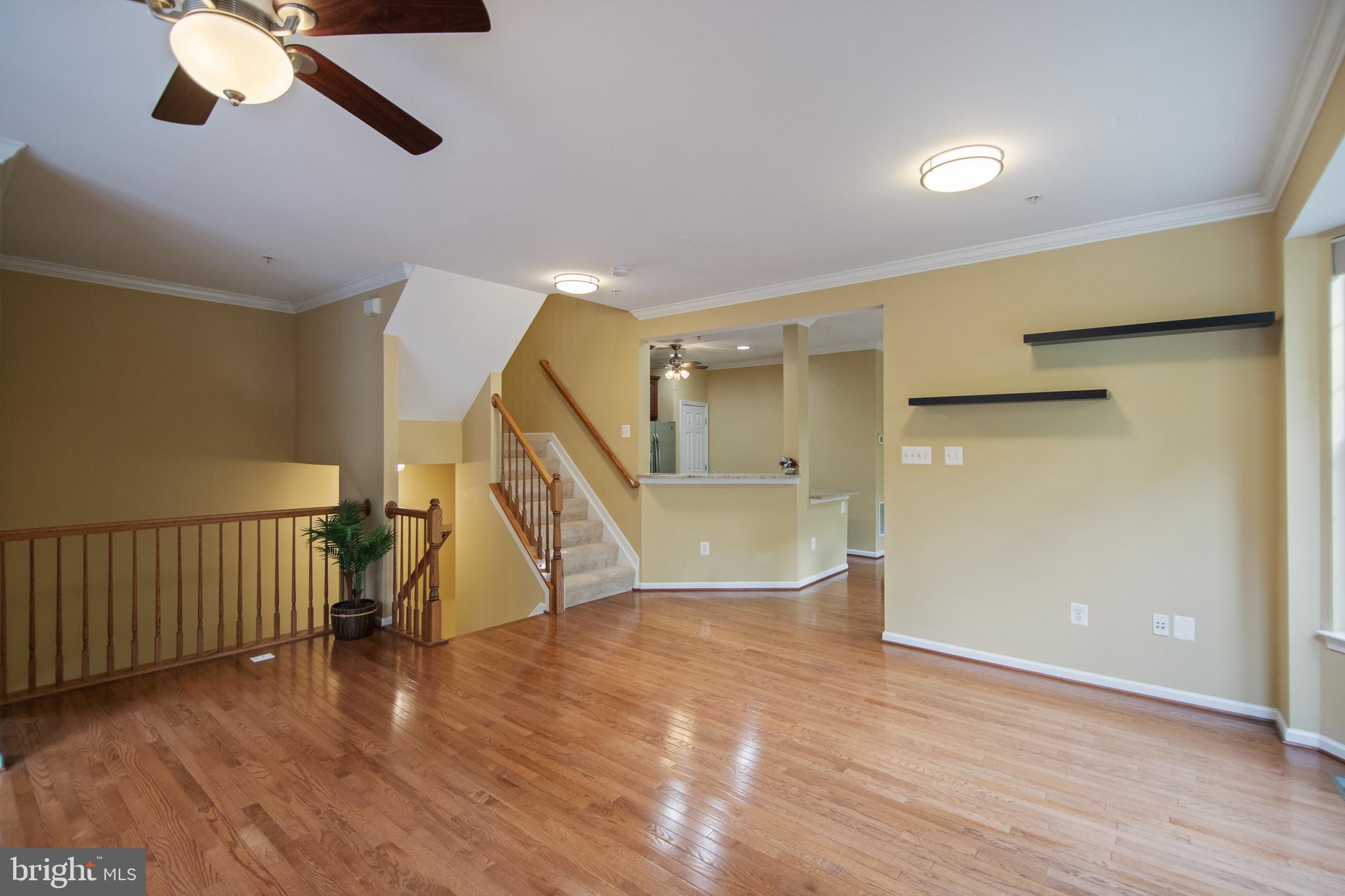 7171 Water Oak Road, Unit 175 Elkridge, MD 21075 - Photo 13 of 49 7171 WATER OAK - LIVING ROOM W/ CEILING FAN
