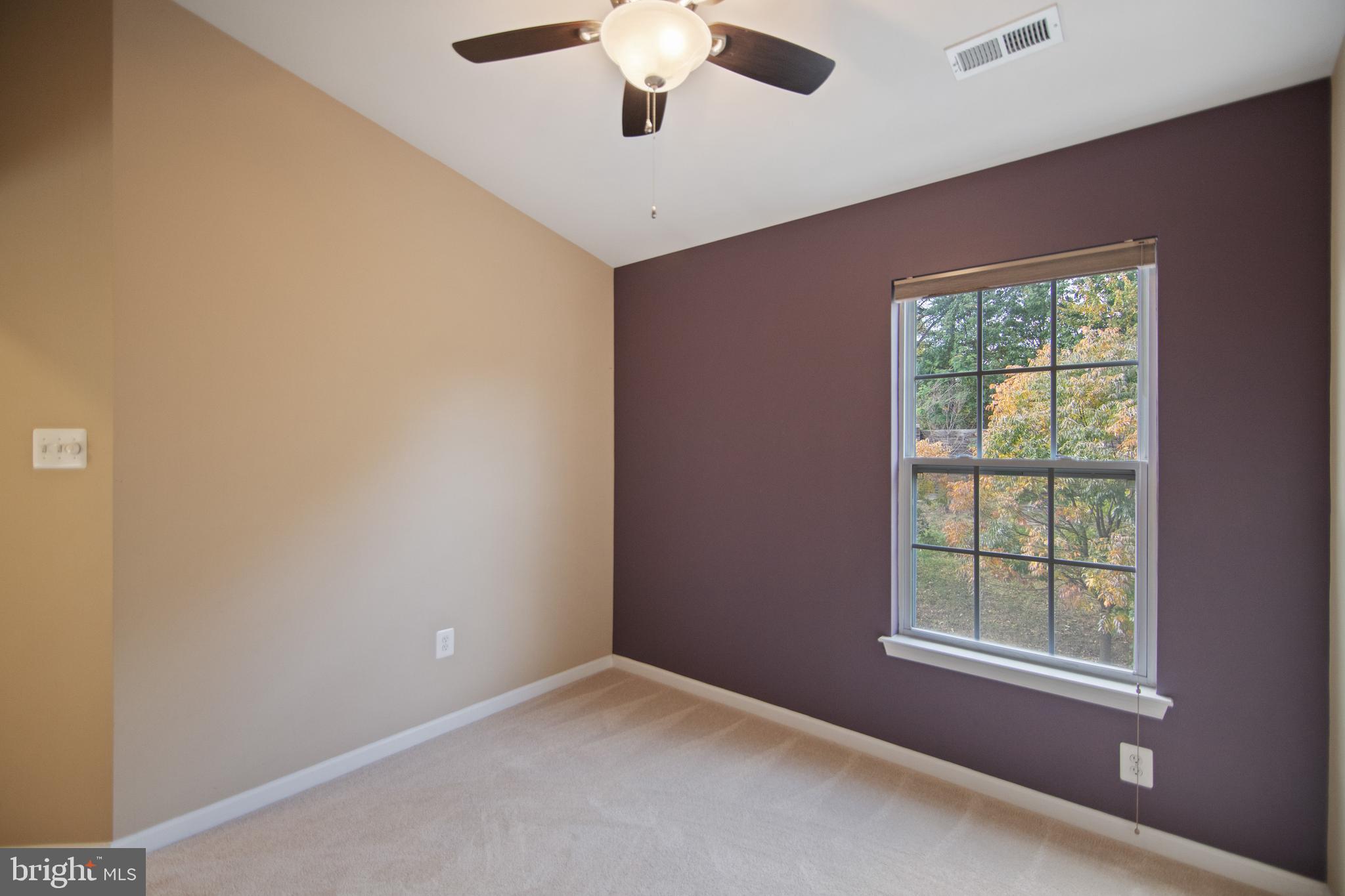 7171 Water Oak Road, Unit 175 Elkridge, MD 21075 - Photo 25 of 49 7171 WATER OAK- 2ND BEDROOM W/ CEILING FAN & LIGHT