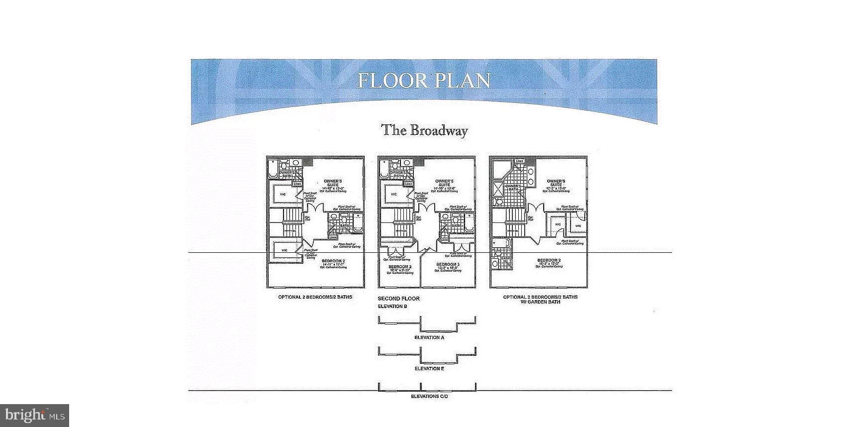 7171 Water Oak Road, Unit 175 Elkridge, MD 21075 - Photo 47 of 49 7171 WATER OAK - MODEL LAYOUT ELEVATION C/D
