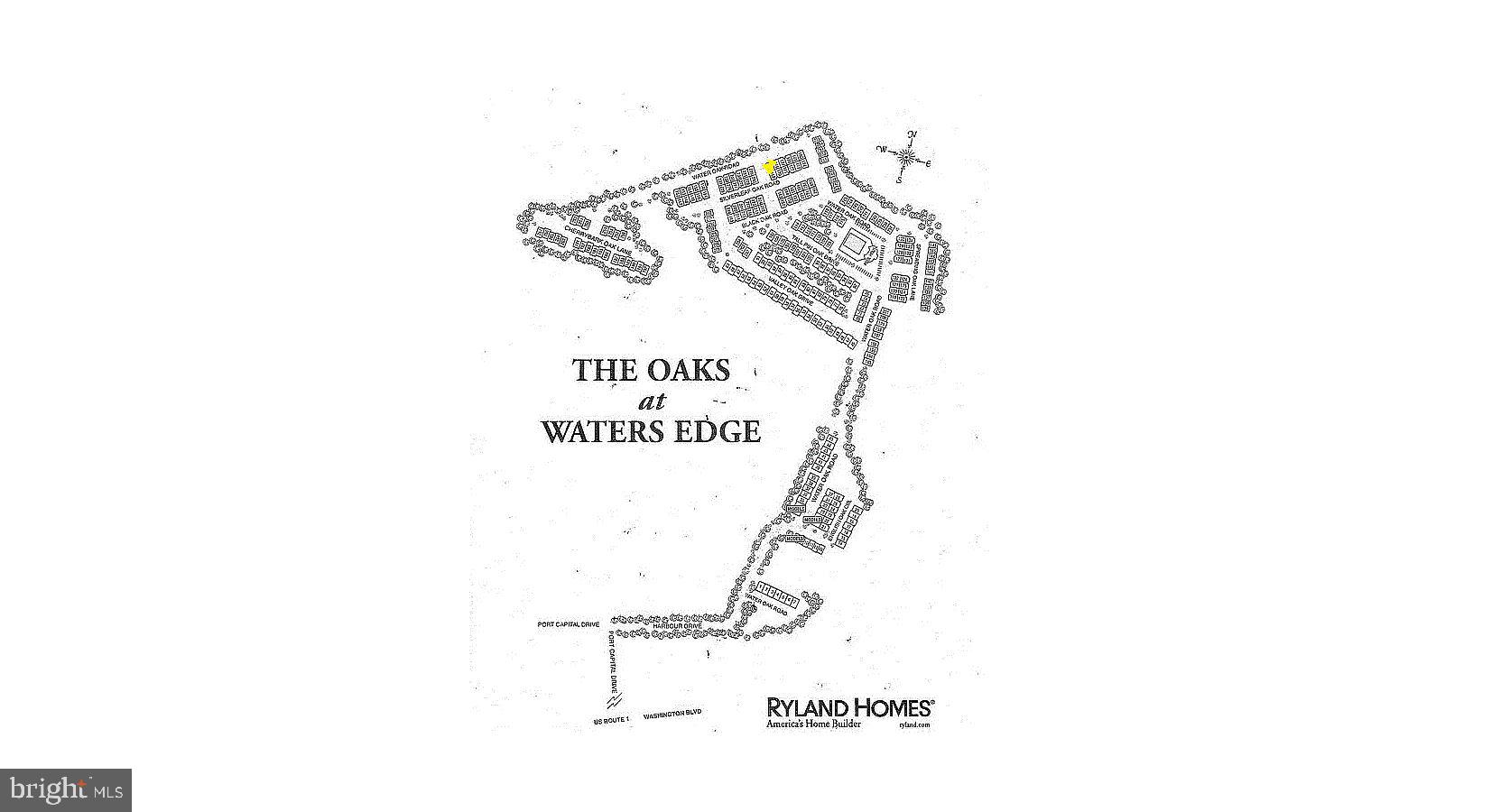 7171 Water Oak Road, Unit 175 Elkridge, MD 21075 - Photo 48 of 49 7171 WATER OAK - SITE PLAN W/ LOCATION MARKED
