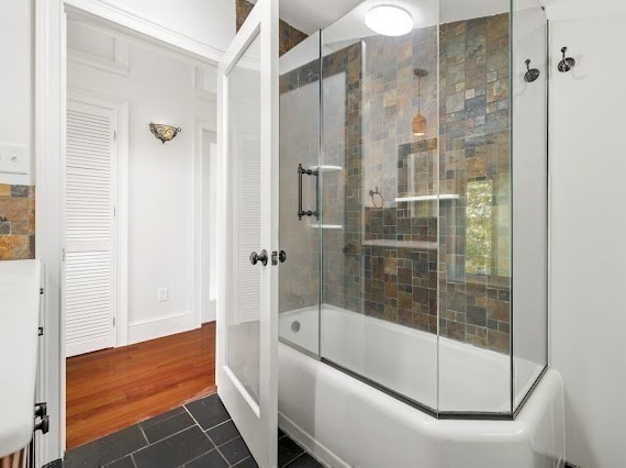 50 First Parish Road Scituate, MA 02066 - Photo 26 of 42 a bathroom with a bathtub and shower