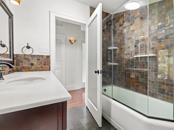 50 First Parish Road Scituate, MA 02066 - Photo 28 of 42 a bathroom with a sink a toilet and shower