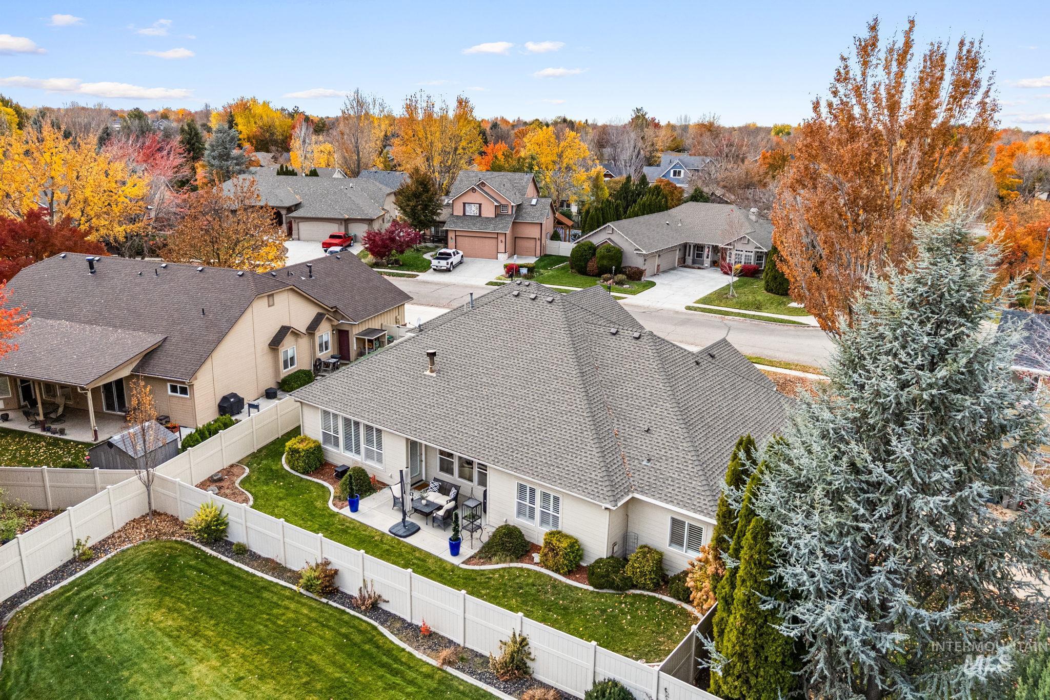 5790 North Wellspring Way Boise, ID 83713 - Photo 3 of 41 Aerial perspective of suburban area