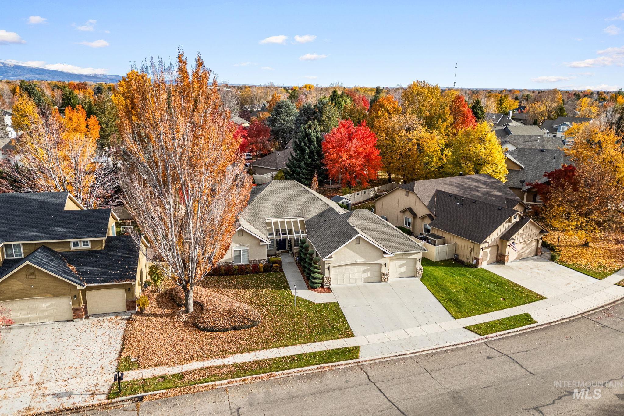 5790 North Wellspring Way Boise, ID 83713 - Photo 4 of 41 Aerial view of residential area