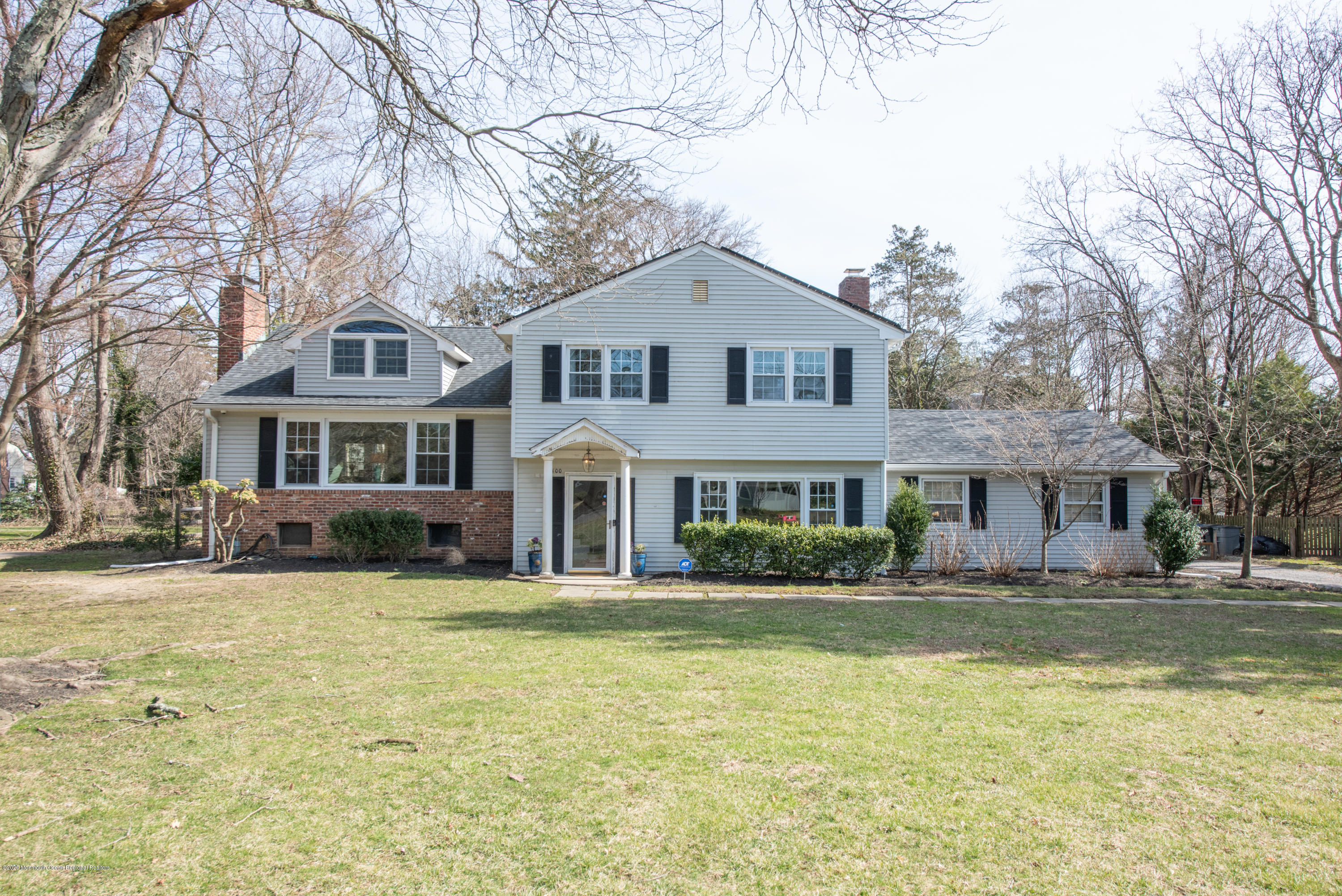 100 Rivers Edge Drive Little Silver, NJ 07739 - Photo 1 of 21 a front view of a house with a yard