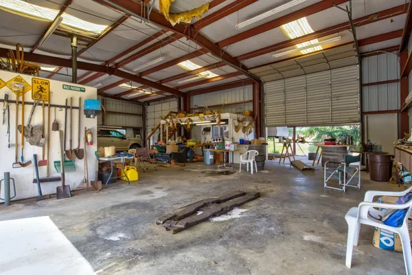 a view of large house with a outdoor space