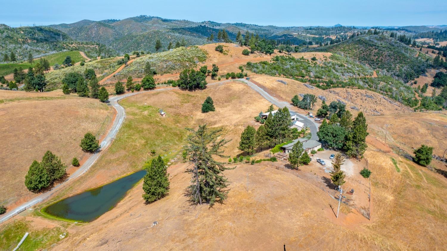 7279 Mountain Ranch Road Mountain Ranch, CA 95246 - Photo 47 of 69 an aerial view of a house with a yard