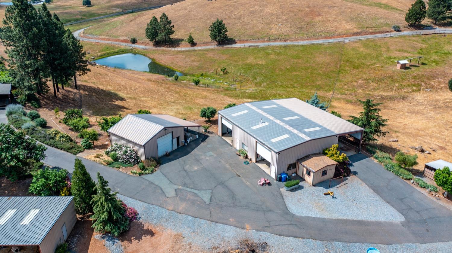 7279 Mountain Ranch Road Mountain Ranch, CA 95246 - Photo 53 of 69 an aerial view of residential houses with outdoor space
