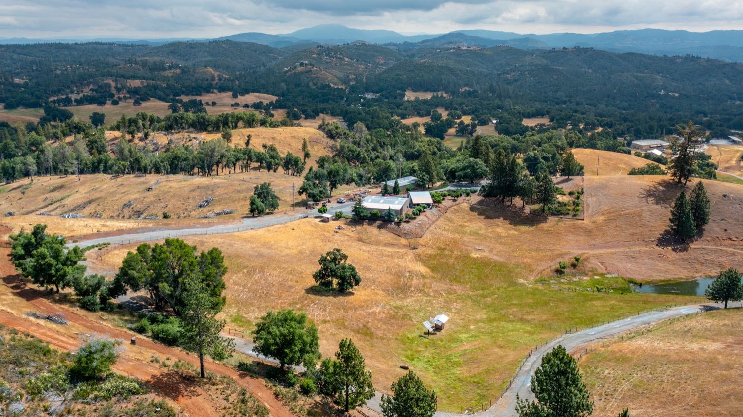 7279 Mountain Ranch Road Mountain Ranch, CA 95246 - Photo 55 of 69 an aerial view of residential houses with outdoor space