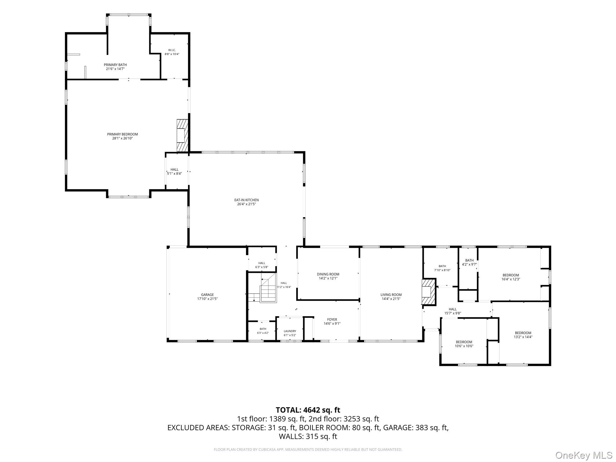 89 Spook Rock Road Suffern, NY 10901 - Photo 43 of 44 a picture of floor plan