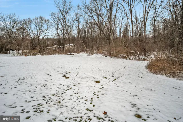 a view of snow covered with snow