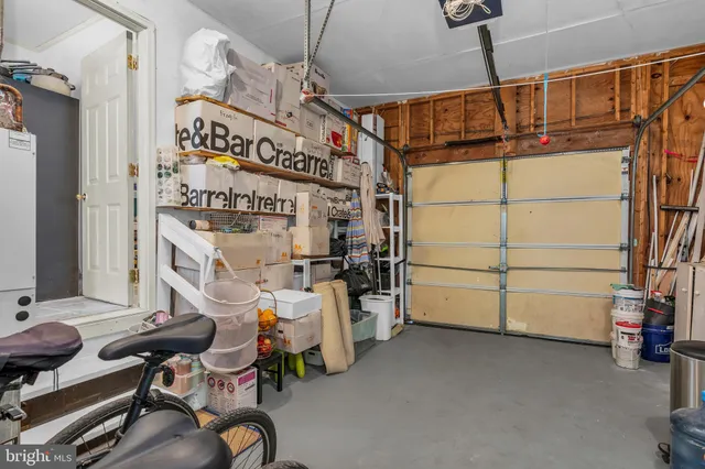 a view of storage and utility room