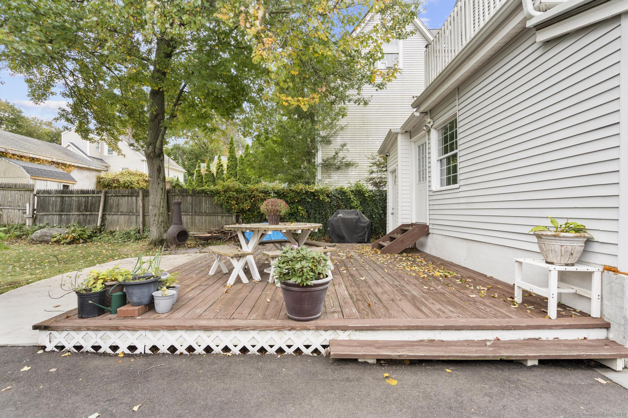 709 Tunxis Hill Road Fairfield, CT 06825 - Photo 28 of 30 a view of backyard with sitting area