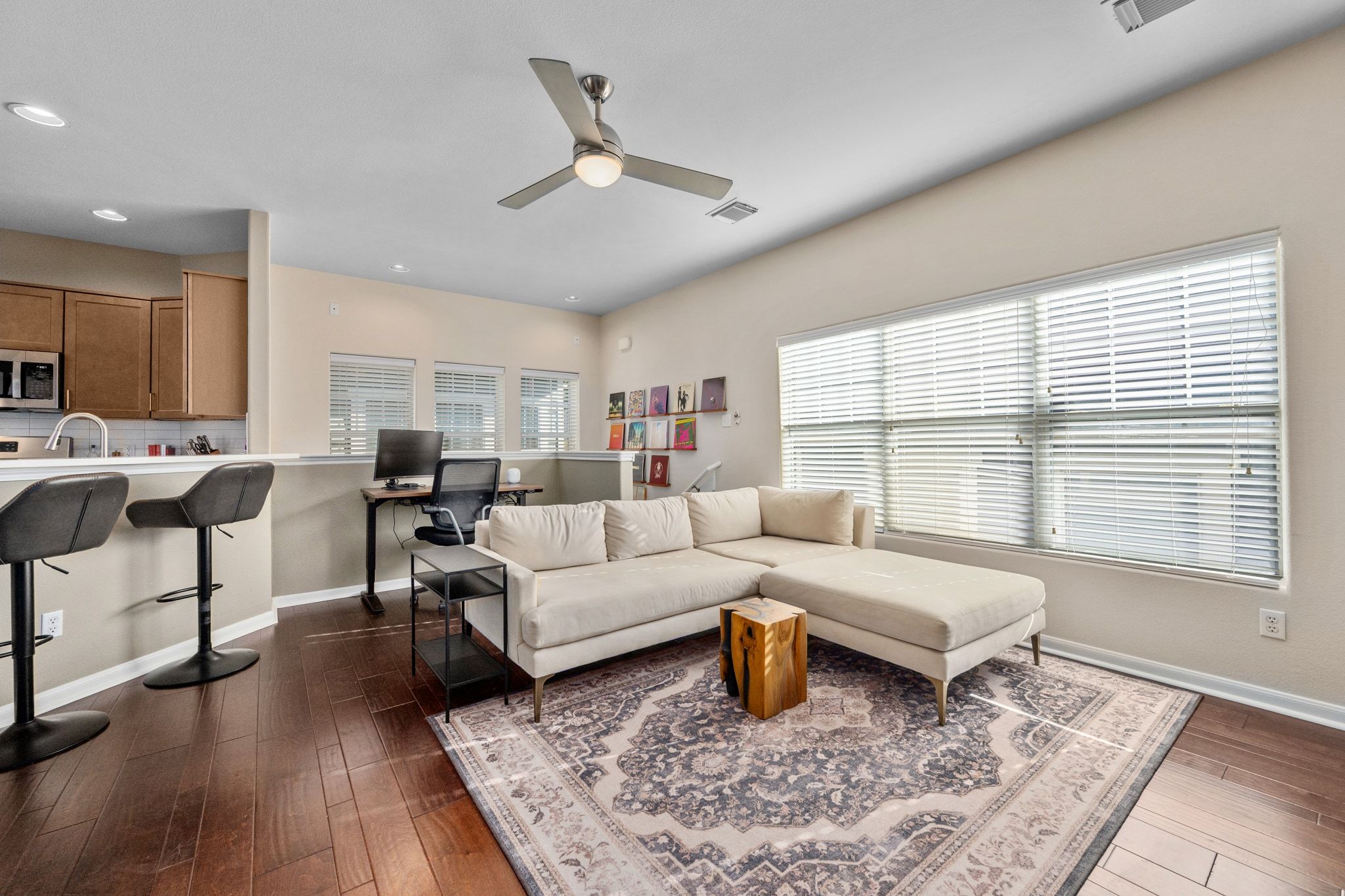 2905 Saville Loop Austin, TX 78741 - Photo 9 of 30 a living room with furniture and a large window