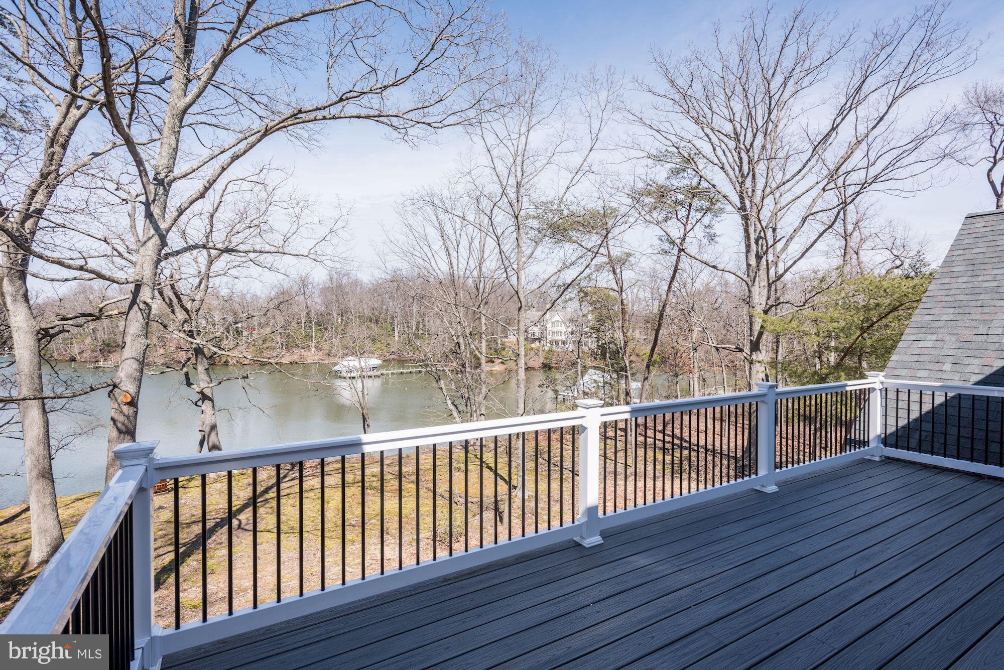 488 Ferry Point Road Annapolis, MD 21403 - Photo 35 of 60 MBR deck with waterviews