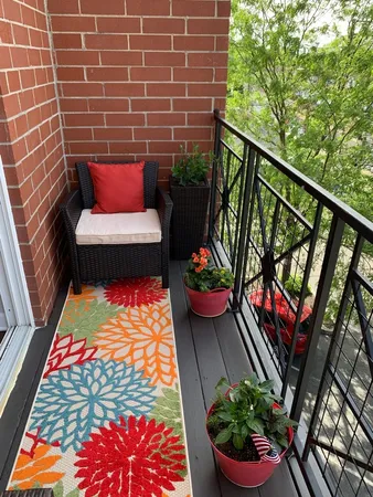 a view of outdoor seating