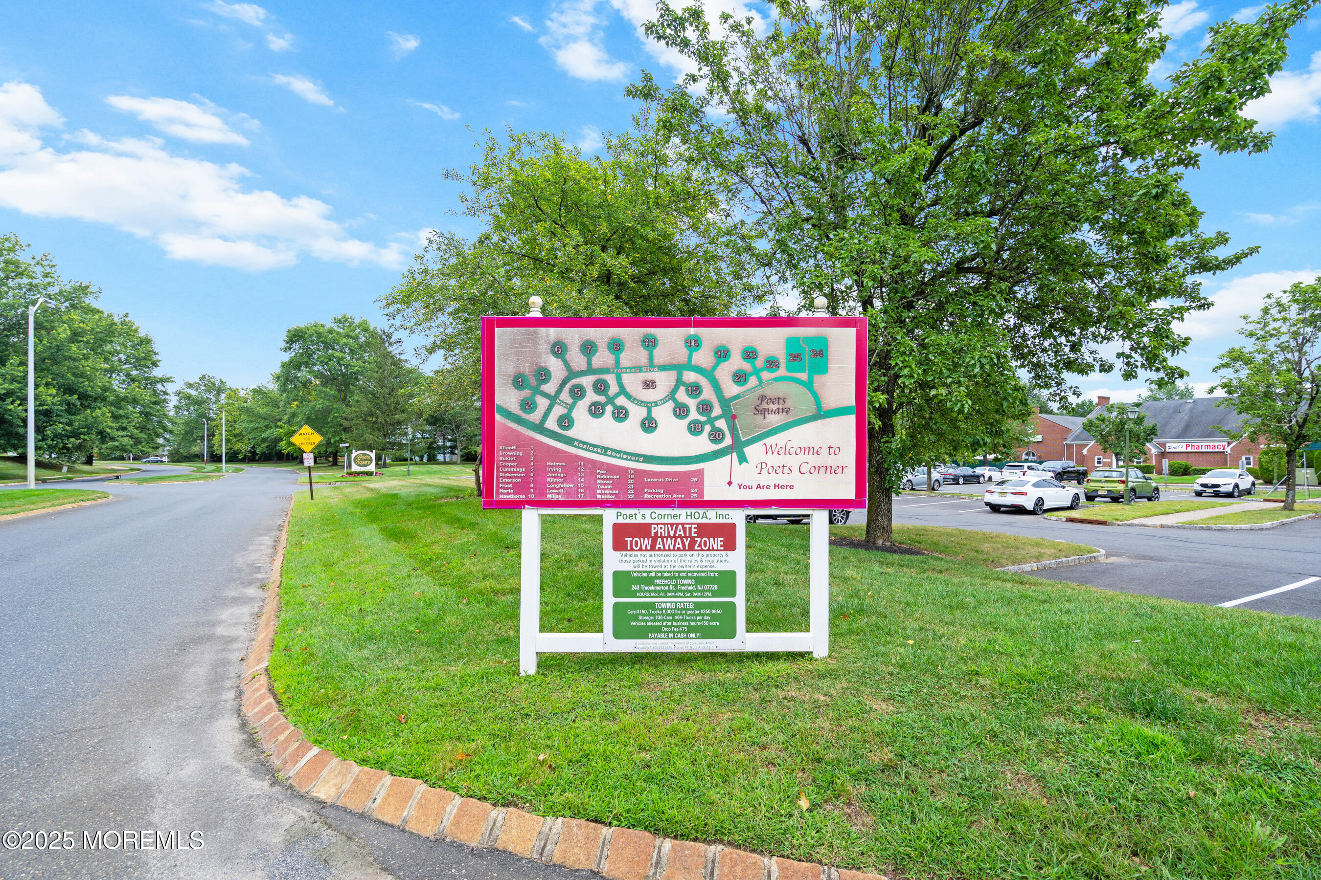 7 Longfellow Court Freehold, NJ 07728 - Photo 32 of 38 32-Sign 1