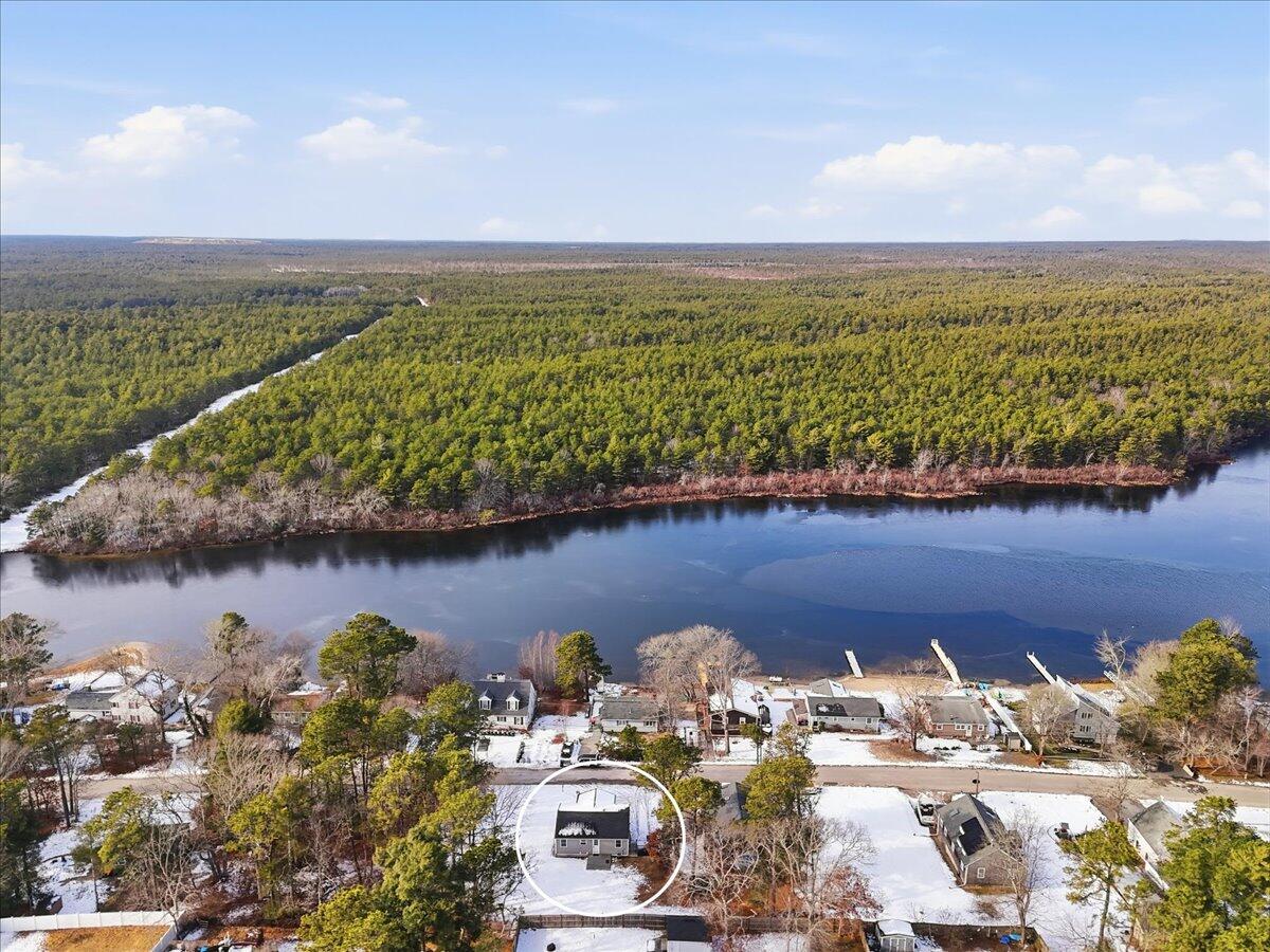 9 Blissful Lane East Wareham, MA 02538 - Photo 36 of 45 a view of a city with ocean view