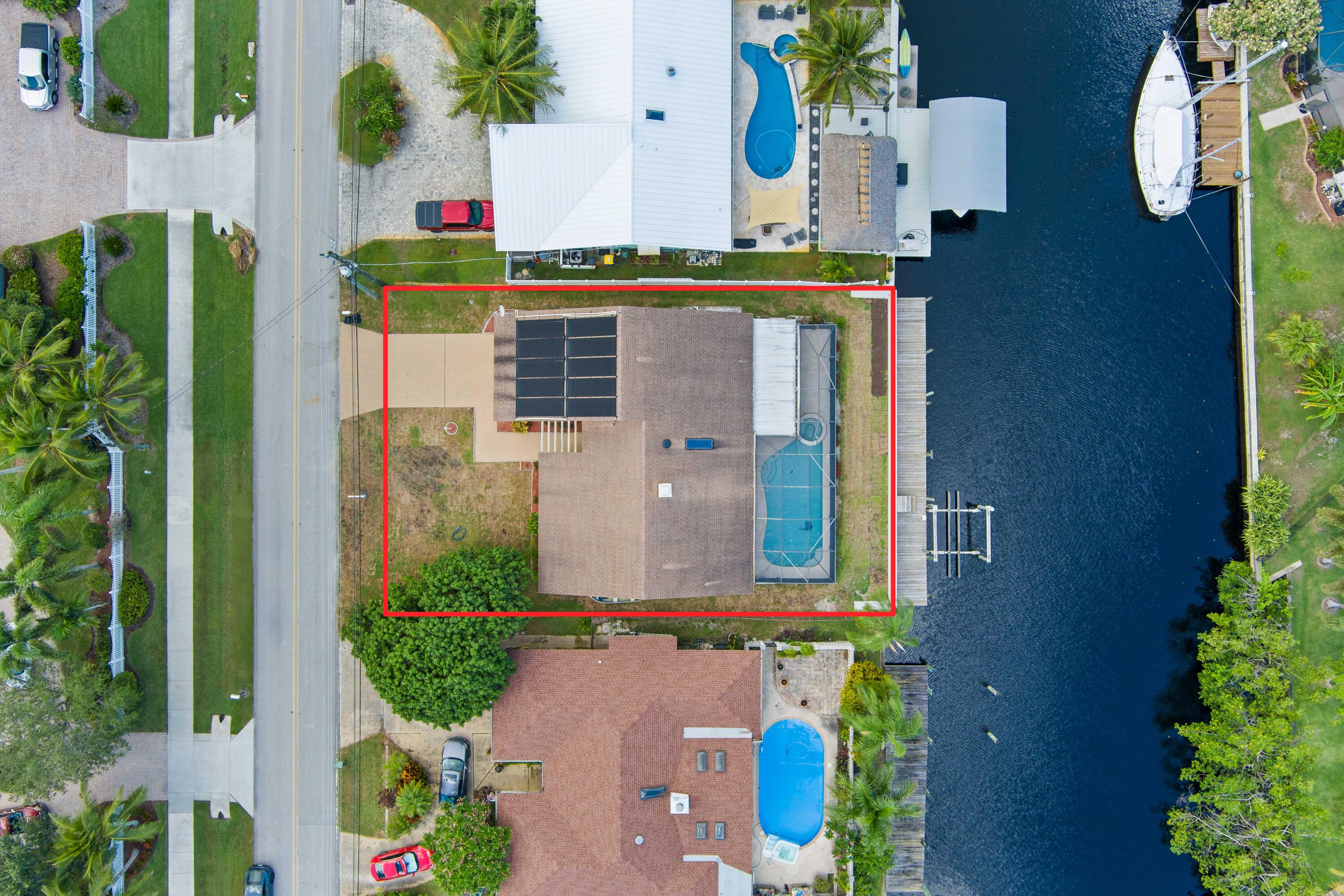 1545 Southwest Dyer Point Road Palm City, FL 34990 - Photo 6 of 44 New 75 foot seawall for your vessel.