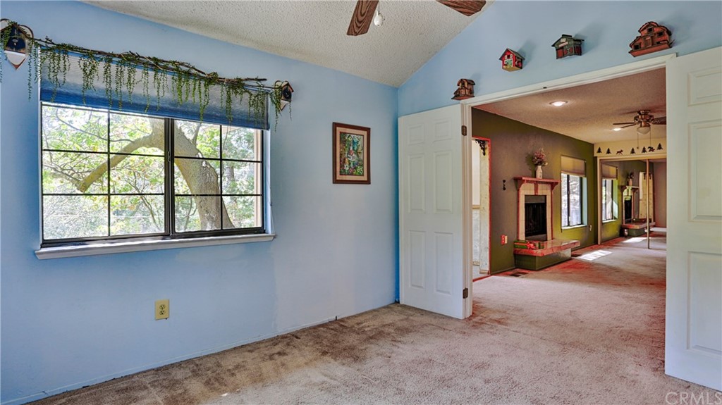 462 Shady Dell Crestline, CA 92325 - Photo 6 of 38 Entry bedroom with views into living room.
