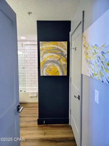 a view of front door