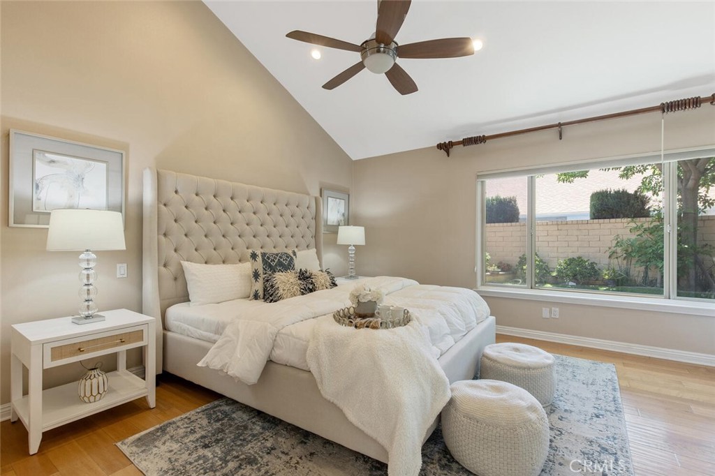 23950 Avenida Crescenta Valencia, CA 91355 - Photo 24 of 44 a bedroom with a bed and a window