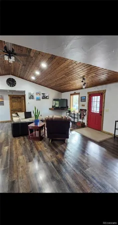 a kitchen with lots of counter top space