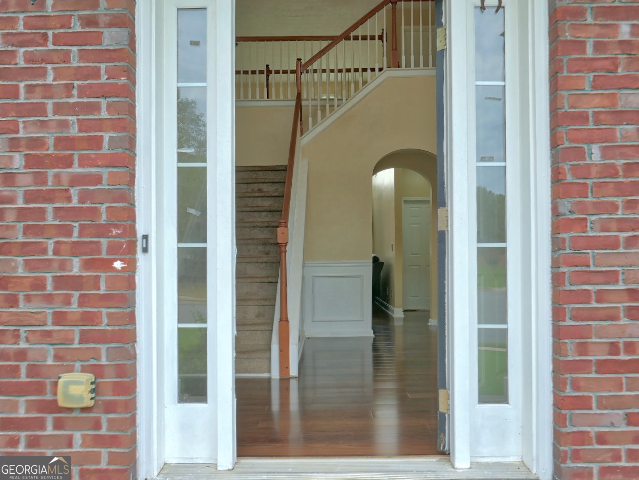 512 Chaucer Way Stockbridge, GA 30281 - Photo 3 of 25 a view of a door with a glass door and shower