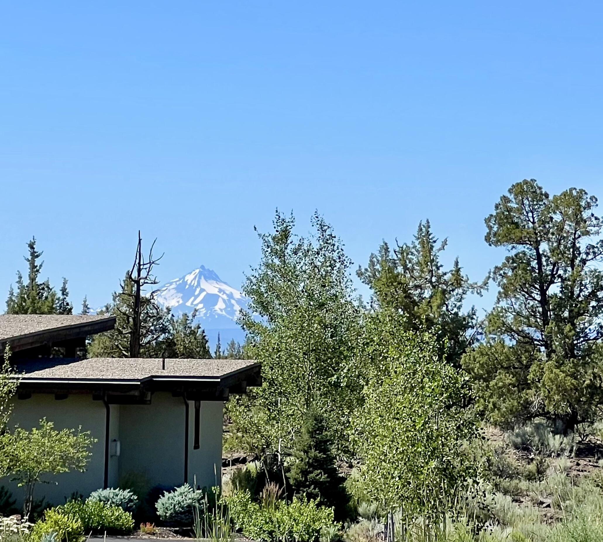 22957 Ghost Tree Lane, Unit 333 Bend, OR 97701 - Photo 16 of 21 normal Mt Jefferson view. House shown is across the street from this lot.