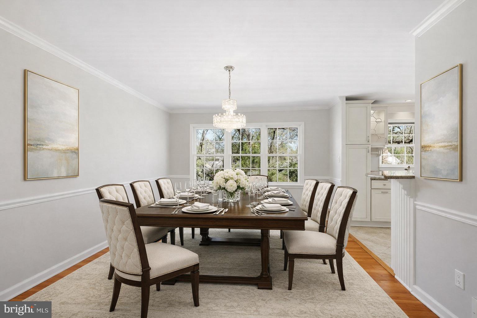 5 Canfield Court Potomac, MD 20854 - Photo 17 of 43 Dining Room - Virtually Staged